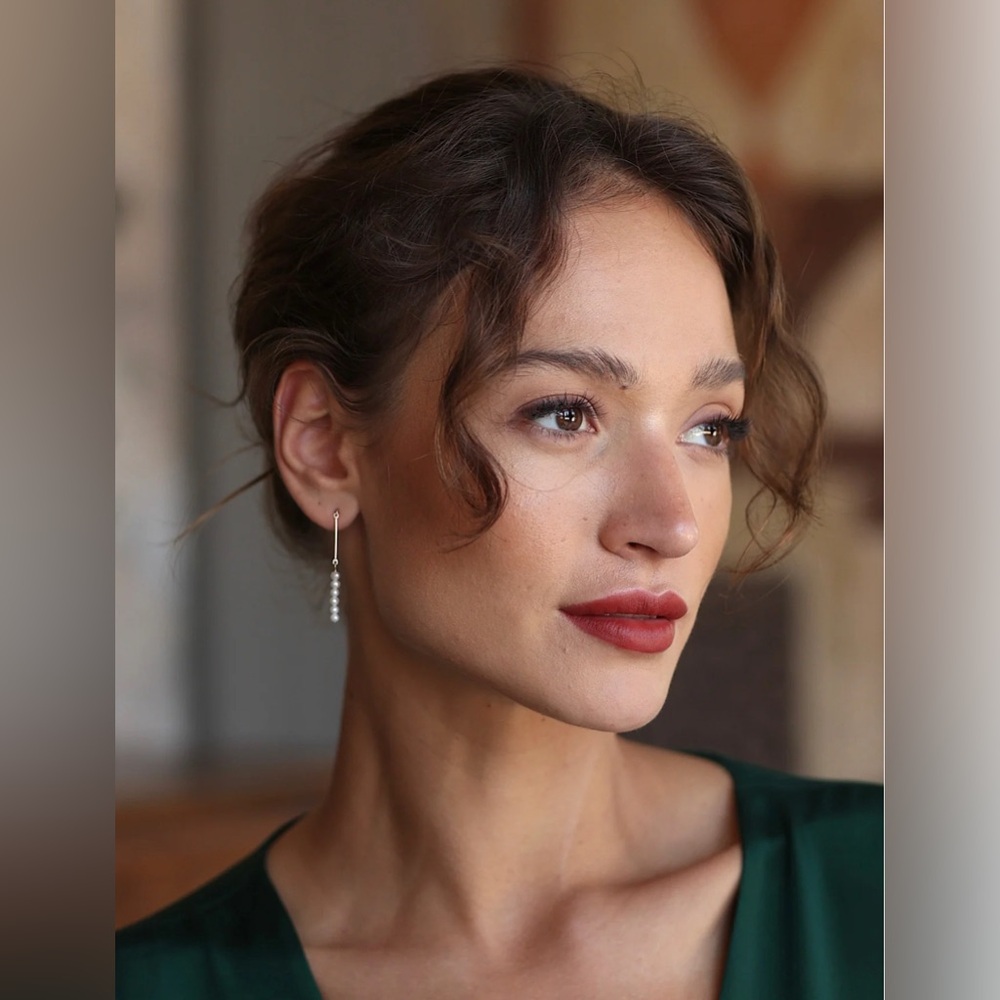 Gaâla Paris: Lorelai Freshwater Pearl Earrings